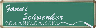 Fanni Schwenker Visitenkarte